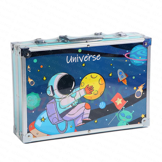 145 Piece Creative Educational Fun and Colourful Art Kit