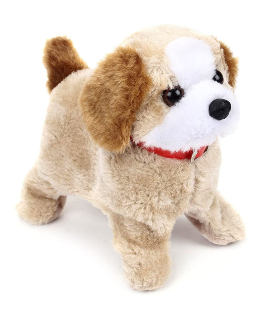 Interactive Battery Powered Walking Jumping Flipping Barking Soft Plush Dog Toy